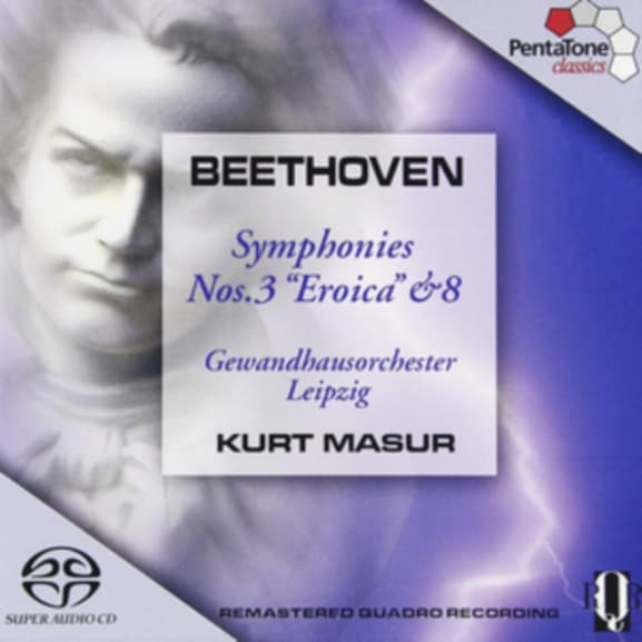 Gewandhausorchester Leipzig, Kurt Masur - Symphonies Nos. 3 Eroica & 8 (SACD)