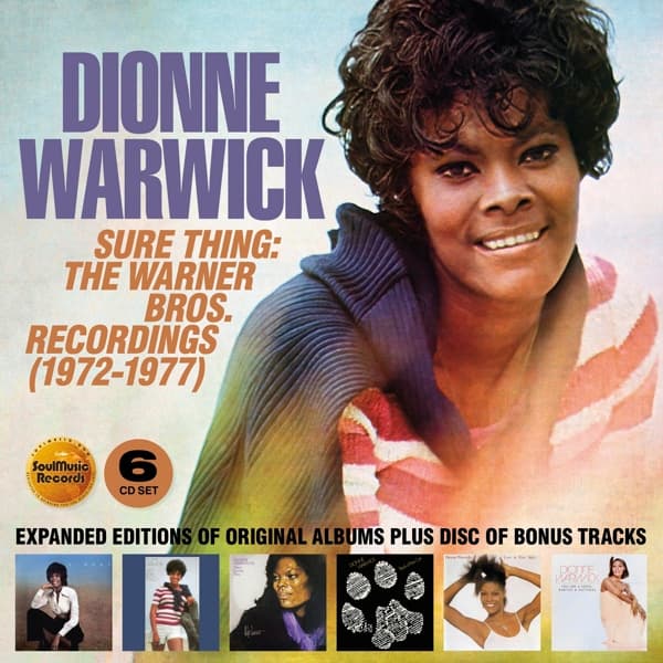 Dionne Warwick - Sure Thing: The Warner Bros. Recordings (1972-1977) (6 CD) (Remastered)