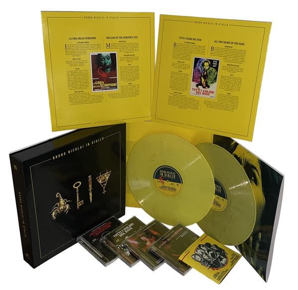 Nicolai, Bruno - Bruno Nicolai In Giallo(box Set 2lp Colo