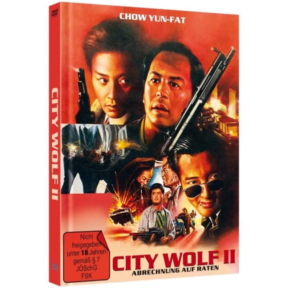 Br+dvd A Better Tomorrow Ii (city Wolf Ii) - 2-disc Limited Mediabook (cover B)