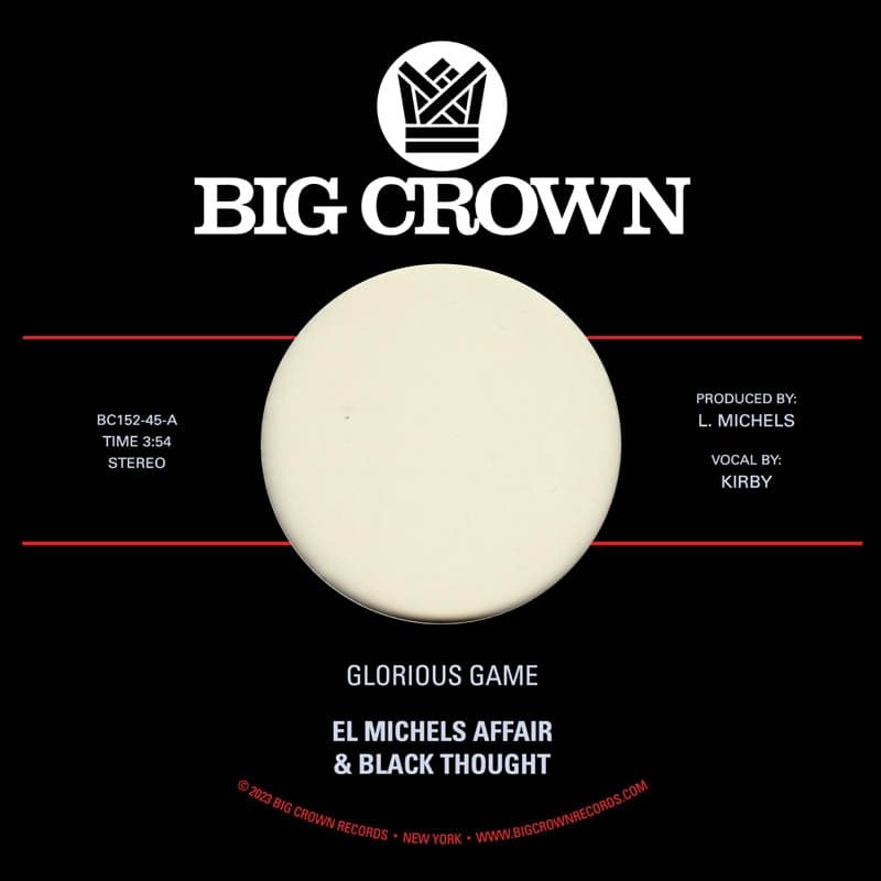 El Michels Affair & Black Thought - Glorious Game (7" Single)