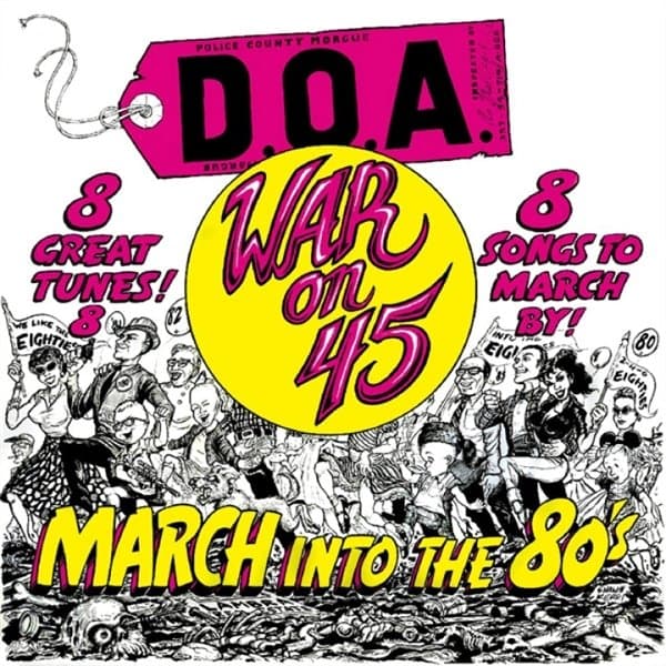 D.O.A. - War On 45 (LP) (40th Anniversary) (Limited Edition) (Coloured Vinyl)