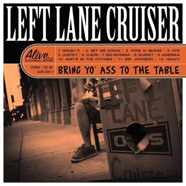 Left Lane Cruiser - Bring Yo' Ass To The Table (LP) (Coloured Vinyl)