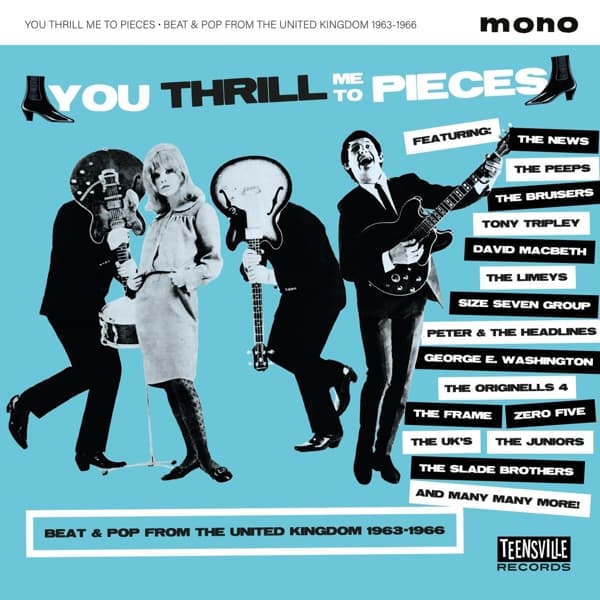 Various Artists - You Thrill Me To Pieces (Beat & Pop From The United Kingdom 1963-1966) (CD) (Remastered)