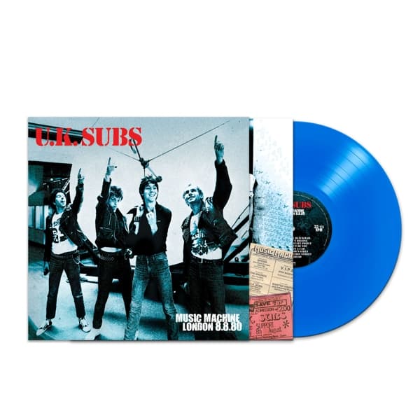UK Subs - Music Machine London 8.8.80 (LP) (Coloured Vinyl) (Limited Edition)
