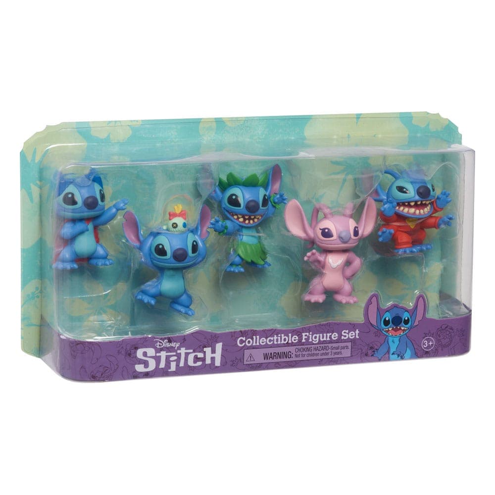 Disney Stitch - Set van 5 Speelfiguren