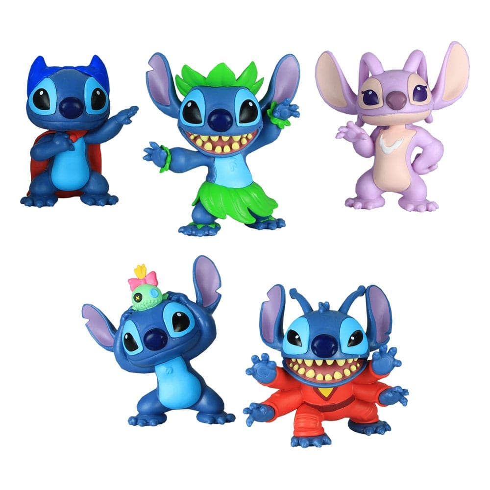 Disney Stitch - Set van 5 Speelfiguren