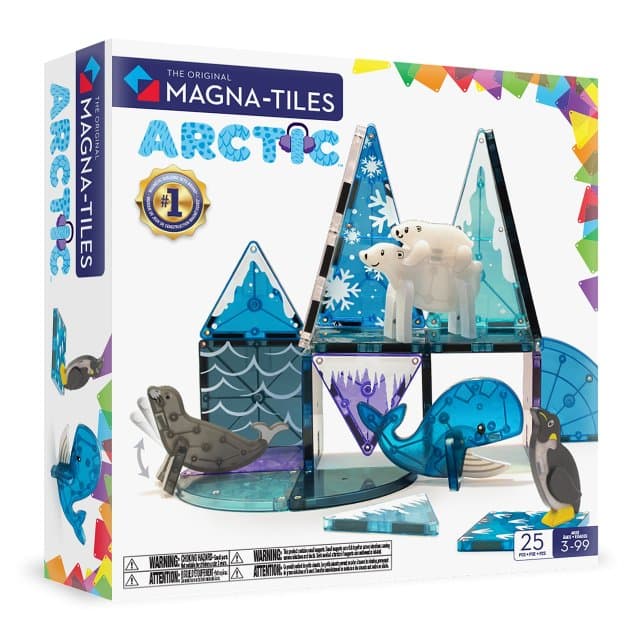 Magnatiles - Arctic Animals - 25 stuks