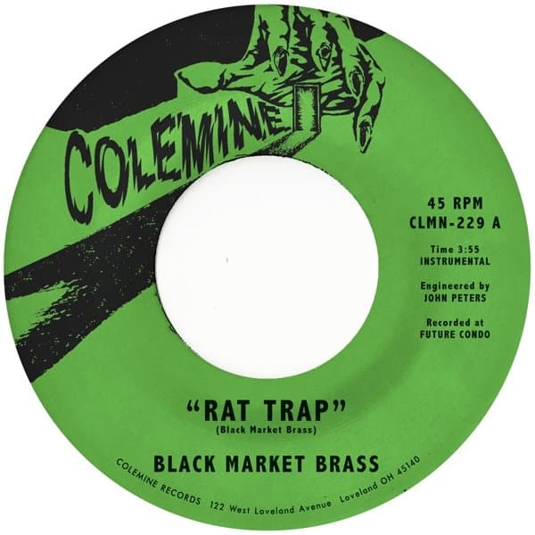 Black Market Brass - Rat Trap / Chop Bop (LP) (Coloured Vinyl) (Limited Edition)