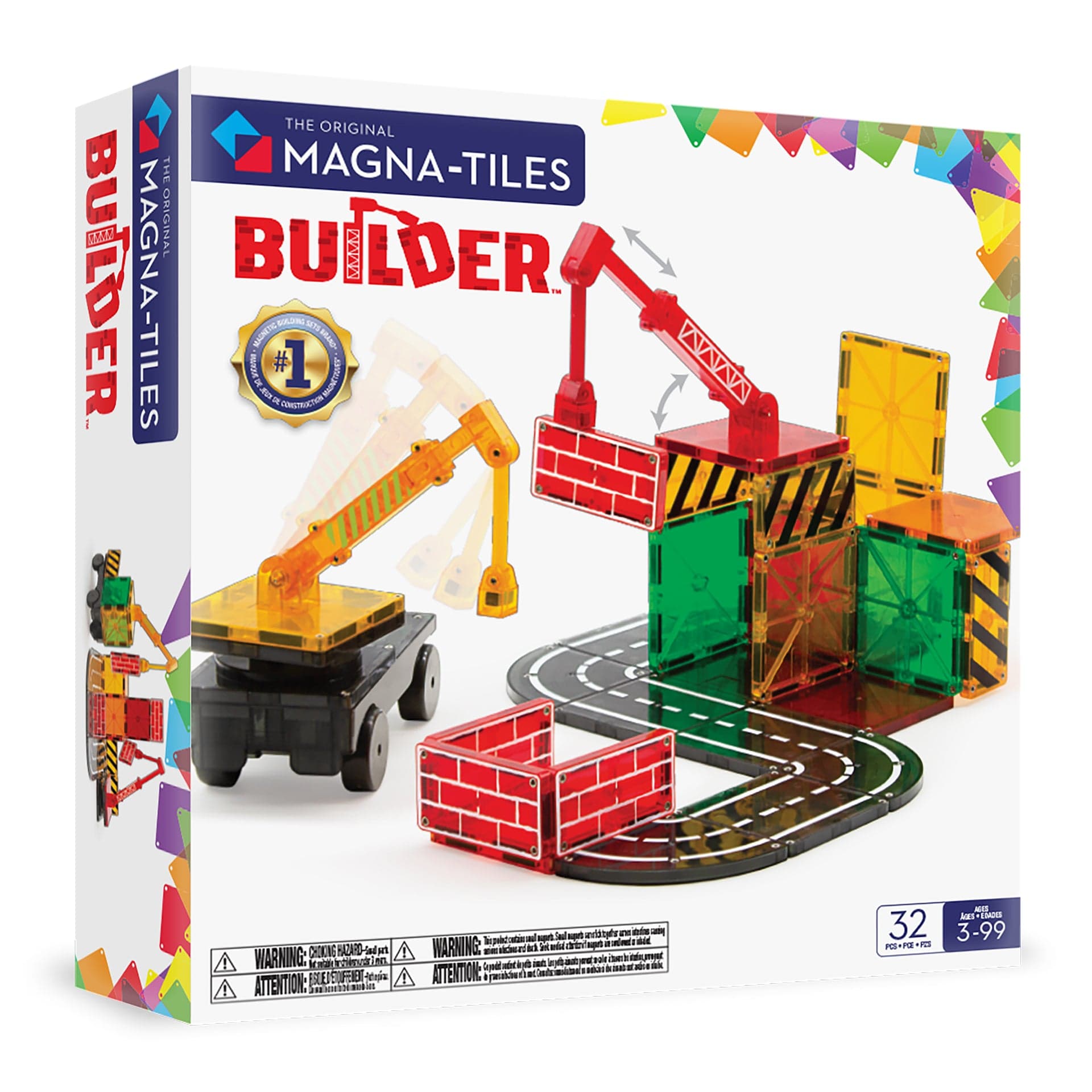 Magnatiles - Builder - 32-delig