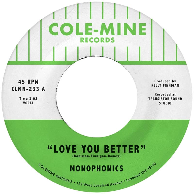 Monophonics & Kelly Finnigan - Love You Better / The Shape Of My Teardrops (7" Single)