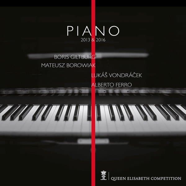Boris Giltburg, Mateusz Borowiak, Lukás Vondrácek, Alberto Ferro - Queen Elisabeth Competition: Piano 2013 & 2016 (4 CD)