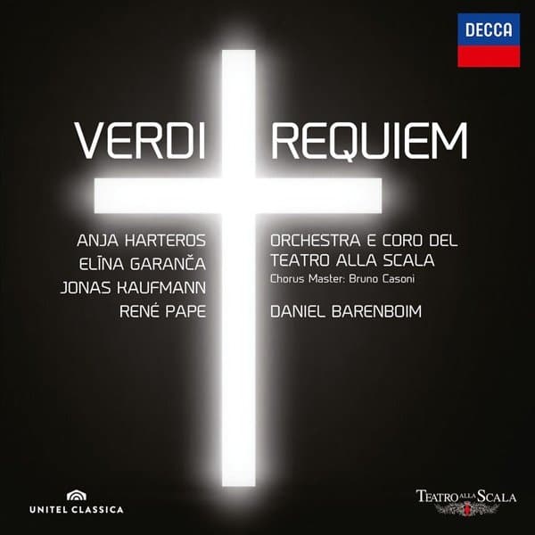 Anja Harteros, Elina Garanca, Jonas Kaufmann, René Pape, Orchestra Del Teatro Alla Scala, Daniel Barenboim - Verdi: Requiem (2 CD)