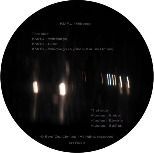 Kmru & Hibotep - Kmru / Hibotep (12" Single)