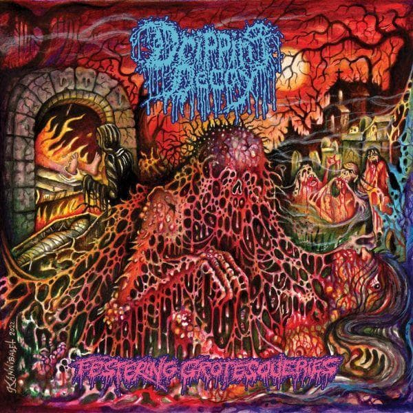 Dripping Decay - Festering Grotesqueries (LP) (Coloured Vinyl) (Limited Edition)