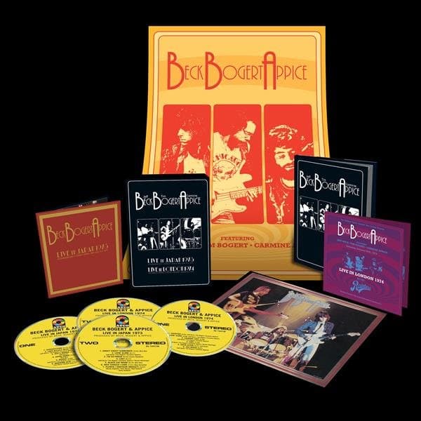 Beck, Bogert & Appice - Live In Japan 1973 | Live In London 1974 (4 CD) (Remastered)