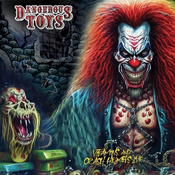 Dangerous Toys - Vitamins & Crash Helmet Live (2 LP) (Coloured Vinyl) (Limited Edition)