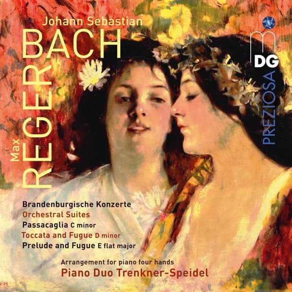Evelinde Trenkner & Sontraud Speidel - J. S. Bach (Arr. Max Reger): Brandenburgische Konzerte | Orchestral Suites | Passacaglia C Minor | Toccata And Fugue D Minor | Prelude And Fugue E Flat Major (4 CD)