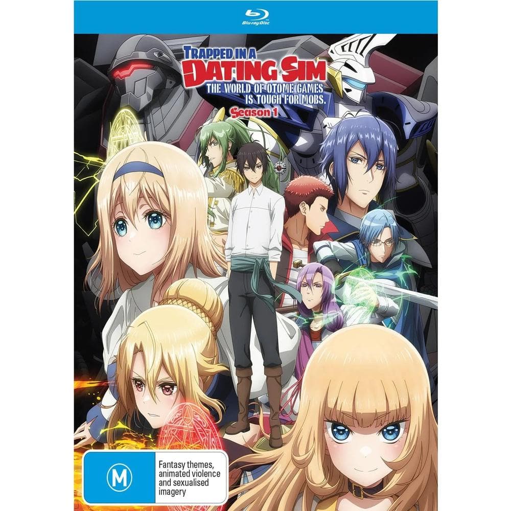 Trapped In A Dating Sim: The World Of Otome Games Is Tough For Mobs - The Complete Season (blu-ray) (Import)