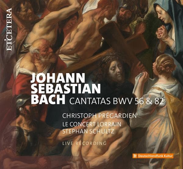 Christoph Prégardien & Le Concert Lorrain - J.S. Bach: Kantaten Bwv 56 & 82 (CD)