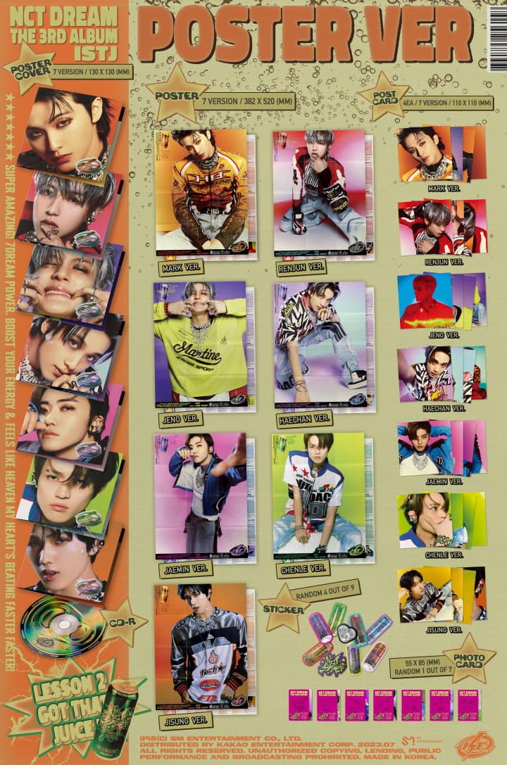 Nct Dream - Istj (poster Ver.)