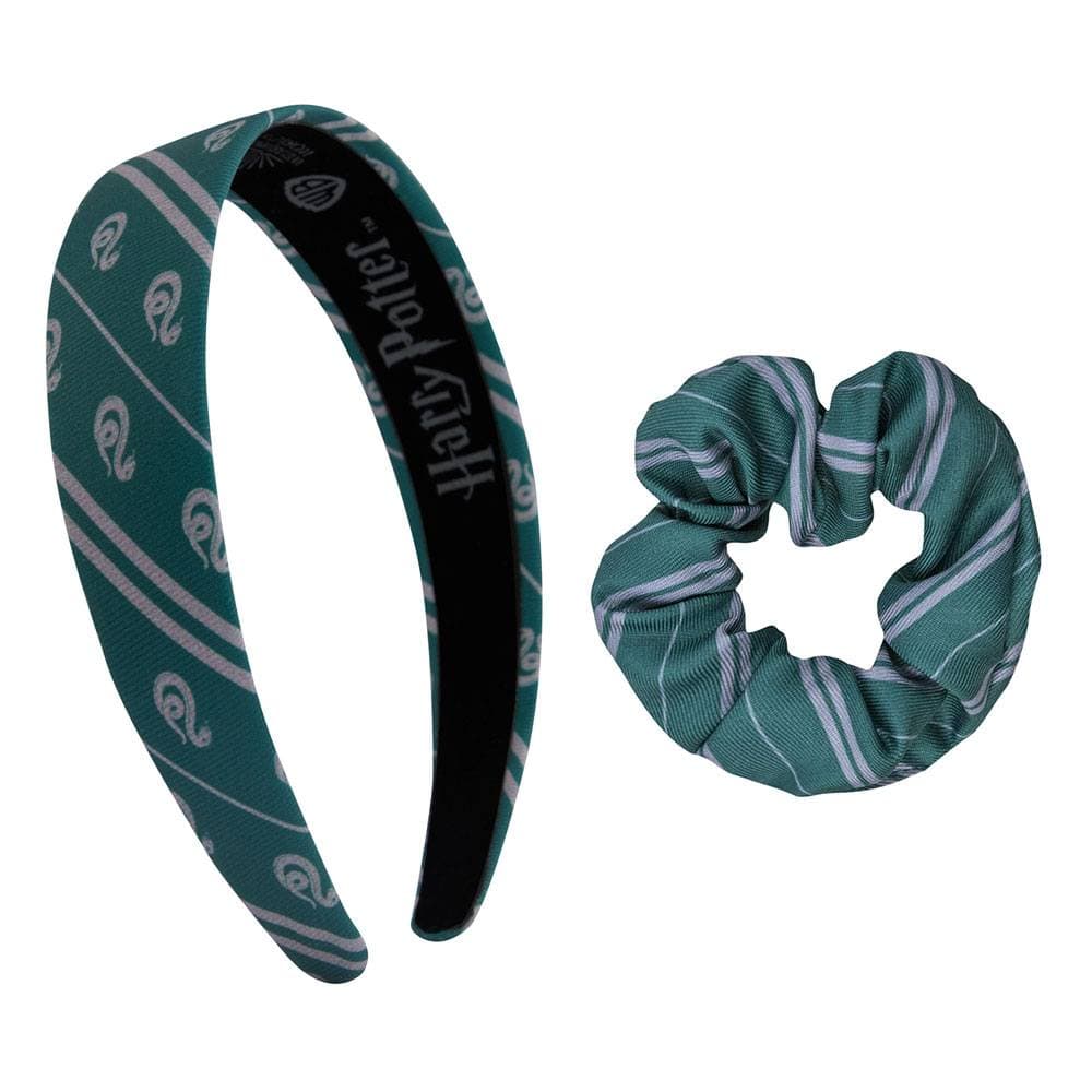 Hp Slytherin Headband&scrunchy Set