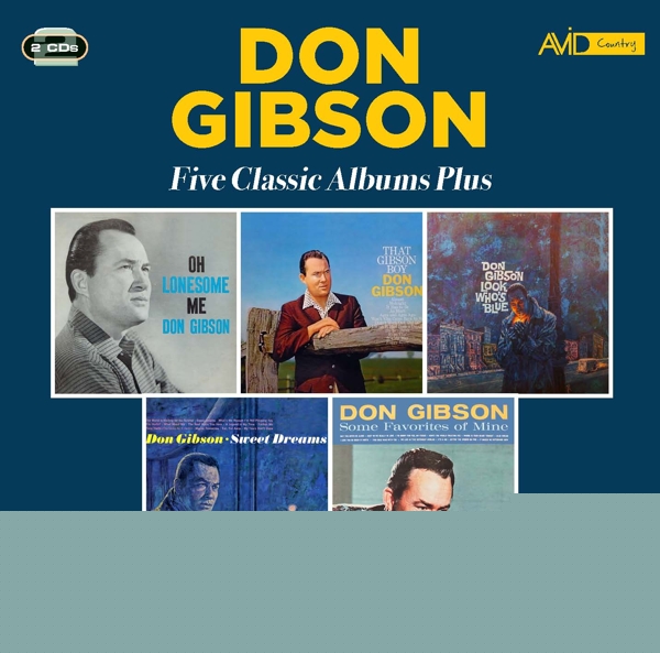 Don Gibson - Five Classic Albums Plus Five Bonus Tracks (2 CD)