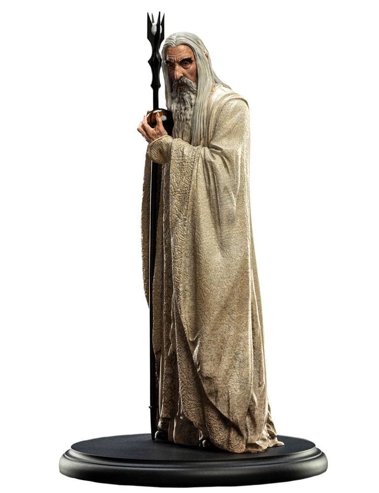 Open Edition Polystone - Lord Of The Rings - Saruman White