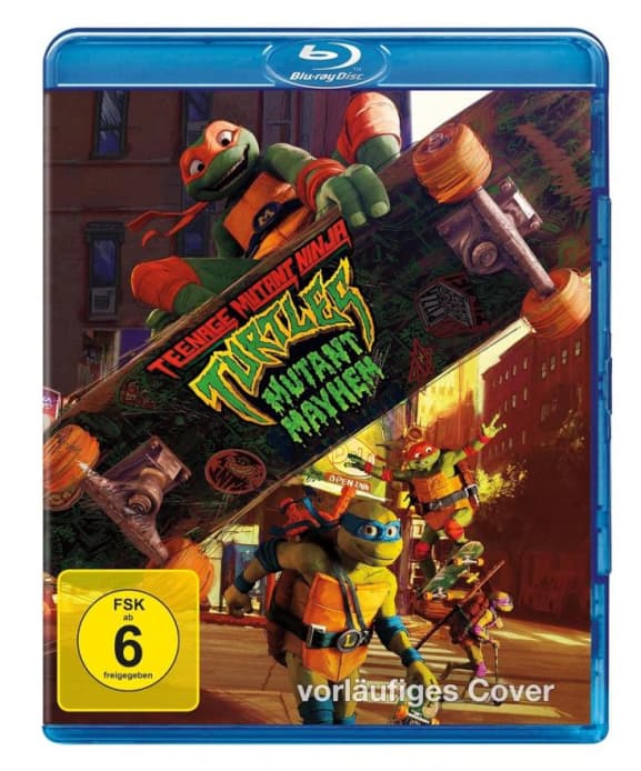 Teenage Mutant Ninja Turtles: Mutant Mayhem (blu-ray) (Import DE)