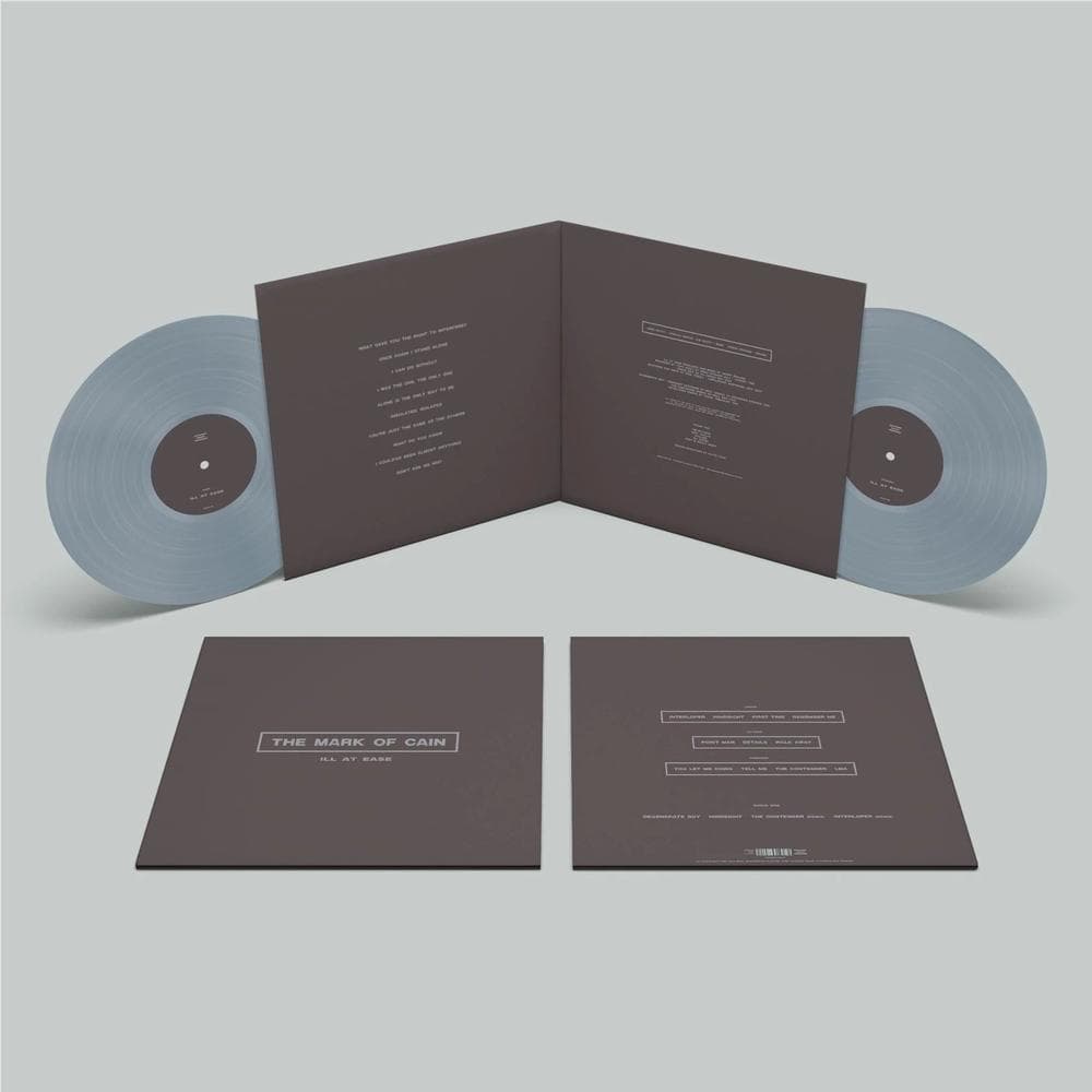MARK OF CAIN, THE - Ill At Ease (gun Metal Grey Vinyl)