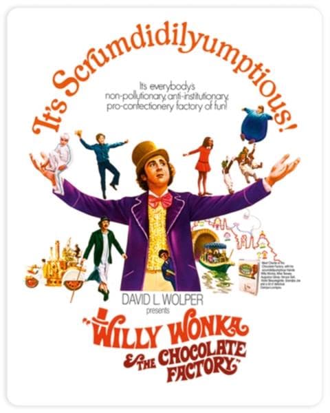 Willy Wonka And The Chocolate Factory Limited Edition Steelbook 4k Ultra Hd (Import DE)