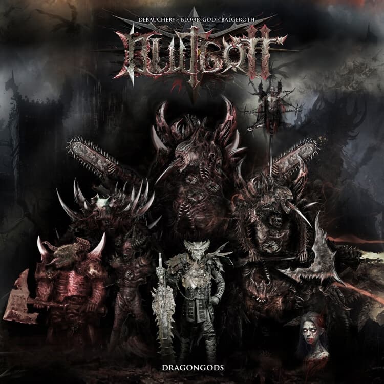 Blutgott, Debauchery, Balgeroth, Blood God - Dragongods - The Trinity Of Blood Gods (3 CD) (Limited Edition)