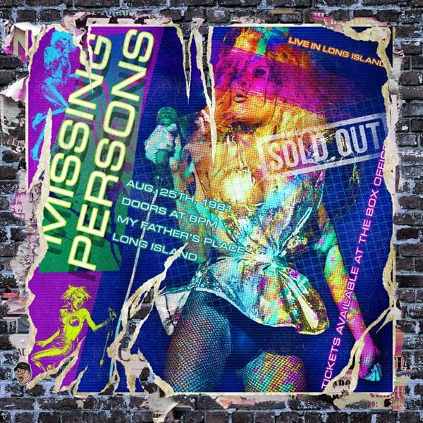 Missing Persons - Bf 2023 - Live In New York 1981 (clear Blue Vinyl)