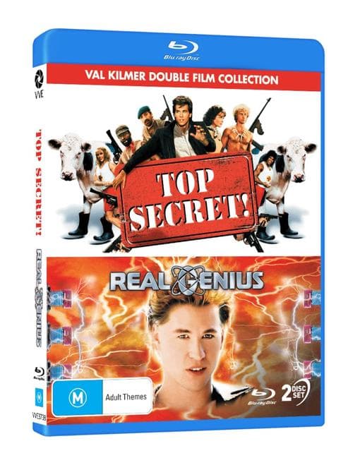 Val Kilmer Double Pack: Top Secret / Real Genius - Blu-ray (Import)