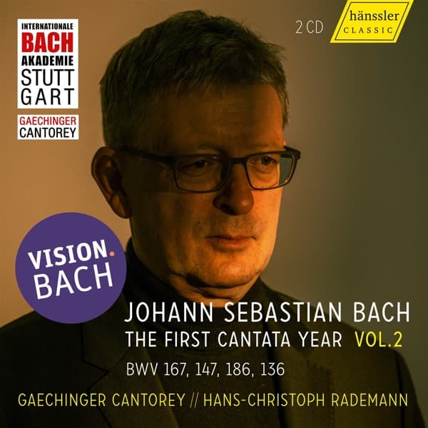 Gaechinger Cantorey, Hans-Christoph Rademann - Vision.Bach, The First Cantata Year Vol. 2 (2 CD)