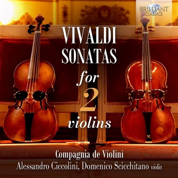 Compagnia De Violini, Alessandro Ciccolini, Domenico Scicchitano - Vivaldi: Sonatas For 2 Violins (CD)