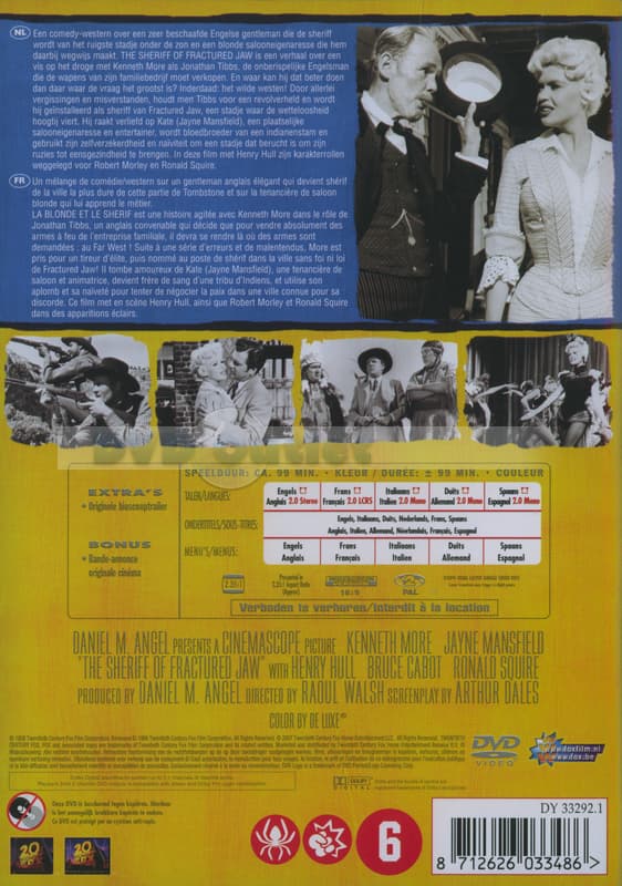 Sheriff of fractured jaw (DVD)