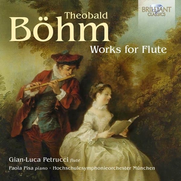 Gian-Luca Petrucci, Paola Pisa, Hochschulesymphonieorchester München - Böhm: Works For Flute (CD)