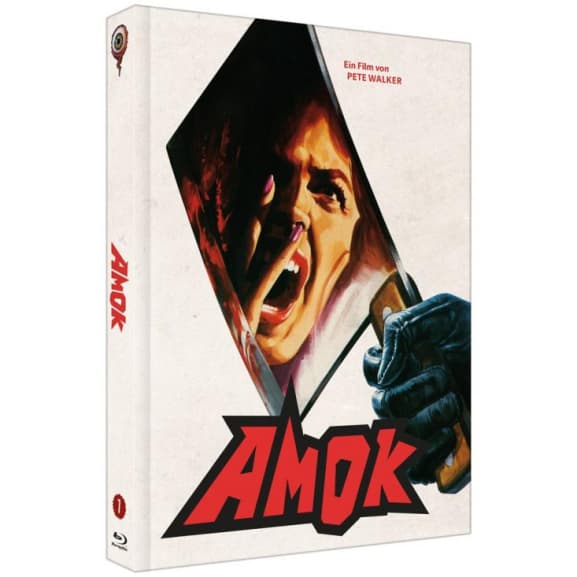 Br+dvd Amok (schizo) - 2-disc Mediabook (cover C) - Pete Walker Collection Nr. 7 (2024-03-08) (Import)