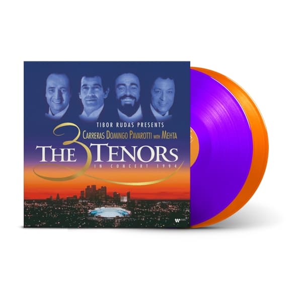 José Carreras, Placido Domingo, Luciano Pavarotti, Zubin Mehta - The 3 Tenors In Concert 1994 (2 LP) (Anniversary Edition) (Coloured Vinyl) (Limited Edition)