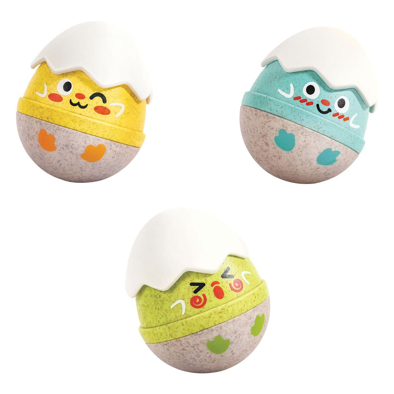 Hape - Wobble Rattle Egg Set (87-0124)