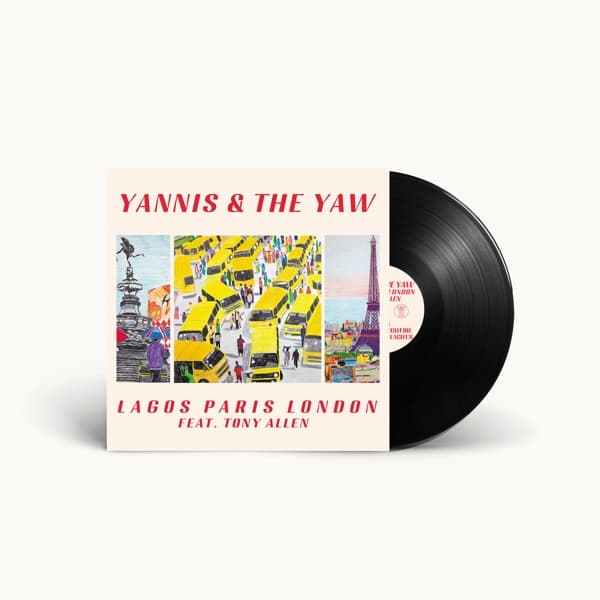 Yannis & The Yaw Feat. Tony Allen - Lagos Paris London (12" Single) (Coloured Vinyl)