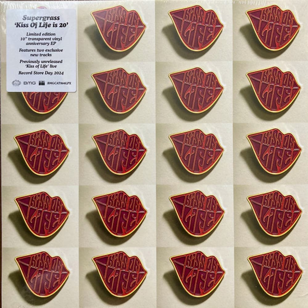 Supergrass - Kiss Of Life (LP) (Limited Edition) (Coloured Vinyl)