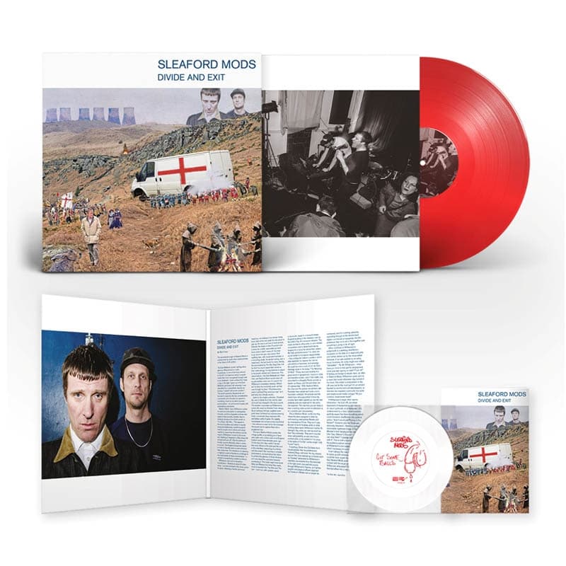 Sleaford Mods - Divide And Exit (LP | Flexi 7") (Coloured Vinyl) (Limited Edition) (Remastered)