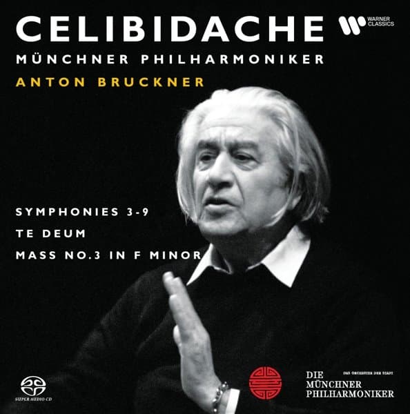 Münchner Philharmoniker & Sergiu Celibidache - Anton Bruckner: Symphonies 3-9 / Te Deum / Mass No. 3 In F Minor (CD)