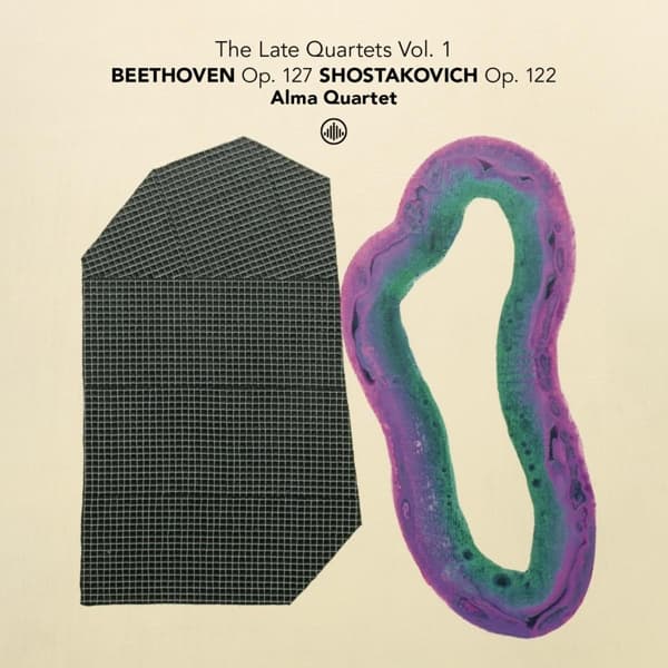 Alma Quartet - The Late Quartets Vol. 1: Beethoven Op. 127 / Shostakovich Op. 122 (CD)