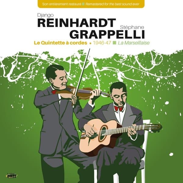 Django Reinhardt & Stephane Grappelli - La Marseillaise - La Quintette A Cordes - 1946-194 (LP)