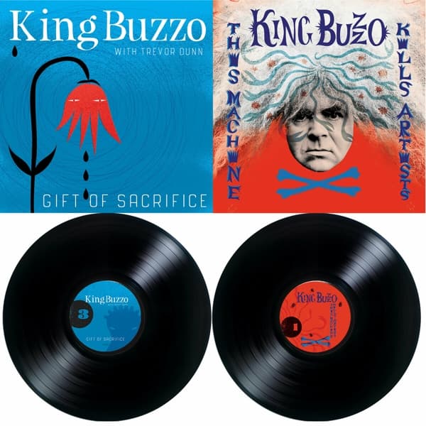 King Buzzo, King Buzzo with Trevor Dunn - This Machine Kills Artists + Gift Of Sacrifice (2 LP) (Limited Edition) (Coloured Vinyl)
