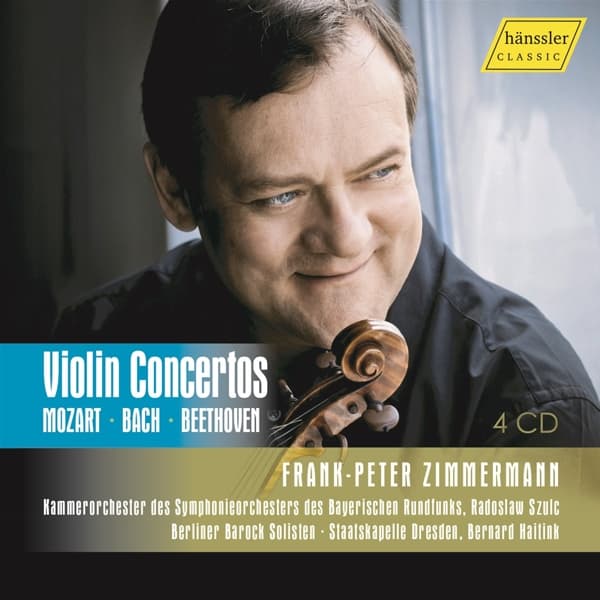 Bernard Haitink, Frank-Peter Zimmermann, Serge Zimmermann, Antoine Temesit - Violin Concertos (4 CD)