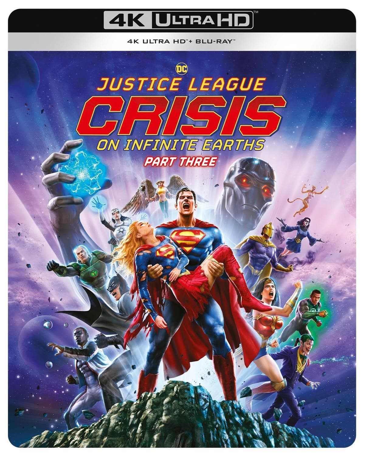 Justice League - Crisis On Infinite Earths Part Three (4K Ultra HD Blu-ray) (Limited Edition) (Steelbook)